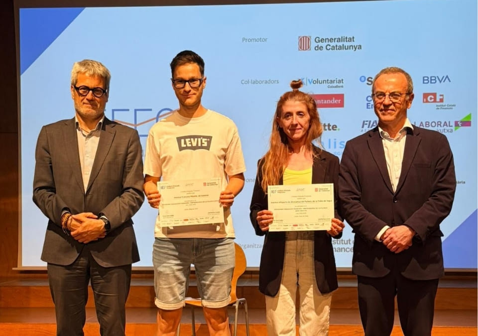 Cloenda Efec Adults Orfeo Lleida. Recollint diploma ICEM pallars